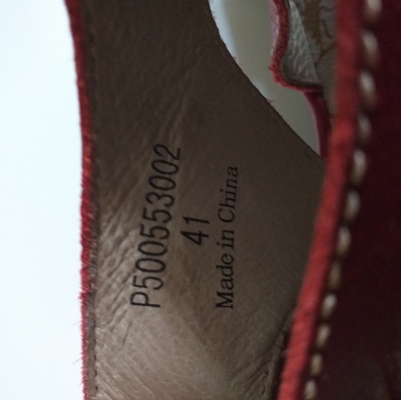 FLY LONDON Yown Sandal Red - Picture 10 of 15